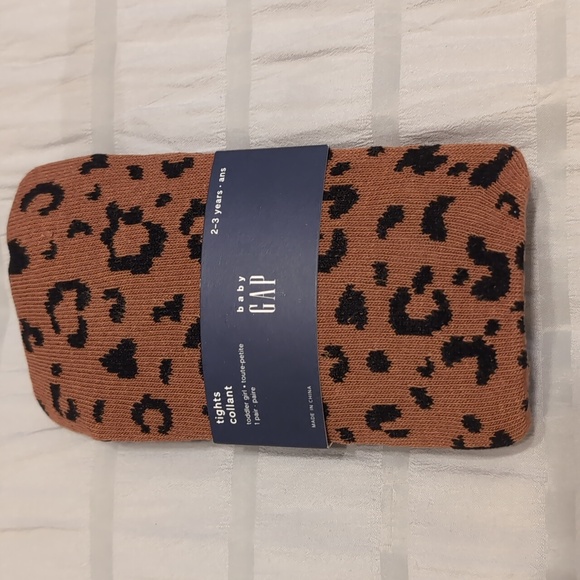 Toddler Tights 2-3yrs Leopard Print - Picture 1 of 3